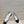 mary janes silver black metalic lambskin grosgrain