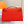 HM KELLY POCHETTE 22CM RED SWIFT GOLD HARDWARE