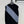HM Embroidered Logo Vest in Black and Blue Cashmere