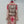 HM 25S Palefroi Remix Long Sleeve Dress Graphic Print in Pink Silk