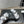 CC 25SS Flower Buckle Platform Beach Slides in Silver High-Mercerized Sardine