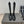 CC 25S Round Toe Mid-Heel Zippered High Boots in Black Glossy Cowhide and Embroidered Latticework 442492