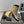 CC 25S Round Toe Mid-Heel Zippered High Boots in Brown Black Cowhide 442488