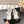 CC 25s Coco Beach Mary Jane Flats White and Black Mesh Cowhide 329016