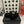 CC 25s Logo Slippers Black Shearling 455081