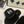 CC 25s Logo Slippers Black Shearling 455081