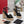 VL High-Heeled Flatform Sandals 13mm In Black Cowhide 456378