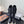 CC 25K Backpack Bucklet High Boots Black Sheepskin 458709