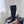 CC 25K Backpack Bucklet High Boots Black Sheepskin 458709