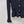 CC 25 Fishtail V-Neck Knitted Long-sleeved Cardigan Black Wool