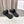 CD D-Lane Flat Colorblock Espadrilles Black Raffia and Calfskin