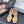 CC 25B Mary Janes 85mm High Heel Pearl Strap Beige Sheepskin