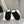 The Row 2025 Slipper Black White Cowhide Wool 402119