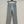 Miumiu Low Waist Trousers Gray Cotton