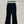 CE Flared Velvet Pants Black Cotton