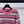 CC 25 Striped Knitted Long-Sleeved Sweater Pink Cashmere