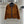 CE Contrast Color Padded Suede Jacket Dark Brown Polyester