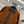 CE Contrast Color Padded Suede Jacket Dark Brown Polyester