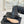 CC Classic Pearl Chain Colorblock Block Heel Ankle Boots Black Lambskin 473319