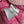 CC 25 Contrast Color Sweater 5 Brooch Pink Wool 305411