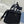 Pra 1BA418 Small Shopping Double Bag 28cm Black Cowhide 267523