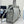 Pra Lux Soft Waxed Leather 1BA439 Extra Large 42cm Handbag Gray 267477
