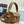 Pra Messenger Bag 30cm Brown Suede 267418
