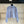 Miumiu Long-Sleeve Stripped Shirt Cloud Blue Cotton