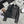 CC Round Crew Neck Leather Chain Jacket Black Lambskin