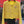 CC 25 Short Style Brooch Jacket Yellow Cotton