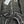 CC 25 Catwalk Style Custom Gold Woven Woolen Pearl Trim Black Coat