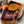 HM Saddle Long Scarf 200cm Orange Cashmere 828664