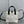 CD Small Toujours Vertical 18cm White and Black Lambskin