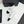 CC 25SS Chain Bow Mary Jane White Cowhide 490145