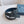 CD Belt 35mm Black Blue Leather Black Buckle