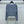 CC 25 Round Neck Knitted Wool Long-Sleeved Blue Cardigan