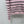 CC 25 Round Neck Striped Knitted Wool Pink Cardigan