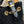 CC 25A Small Tote 36cm Black Suede Black Calfskin