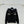 CD Feather-embellished Hooded Knit Long-sleeved Cardigan with Back Lettering