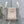 CD bucket bag 21cm  natural canvas with creamy white calfskin