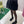 CC high-end couture flocked mini logo pantyhose