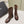 Chanel Vintage Chelsea Boots Brown Calfskin 567775