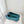 Chanel 25 Ballet Flat Green Mix Gray Suede 566822