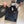 Canada Goose Children Jacket Wolf Fur Black Polyester Cotton