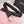CC Stamp Buckle Women Belt 30mm Elastic Dark Brown Cowhide 196839