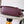 Loewe Ola Handbag Medium 26cm in Burgundy Silver Calfskin  274222