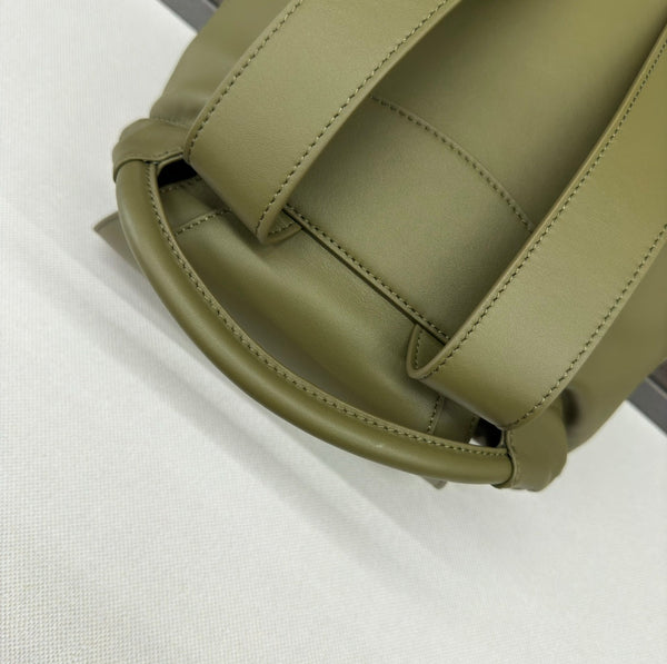 Loewe Flamenco BackPack 36 Green Calfskin 274688