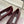 Jimmy Choo 26WF Pointed Toe Rhinestone Bow Chunky Heel Burgundy Sheepskin 573541
