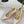 Jimmy Choo Classic Diamond Chain Point Toe High Heels Champagne Glitter Sheepskin 573546