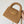 CC Kelly Bag 19cm Dark Beige Gold Hardware in Raffia